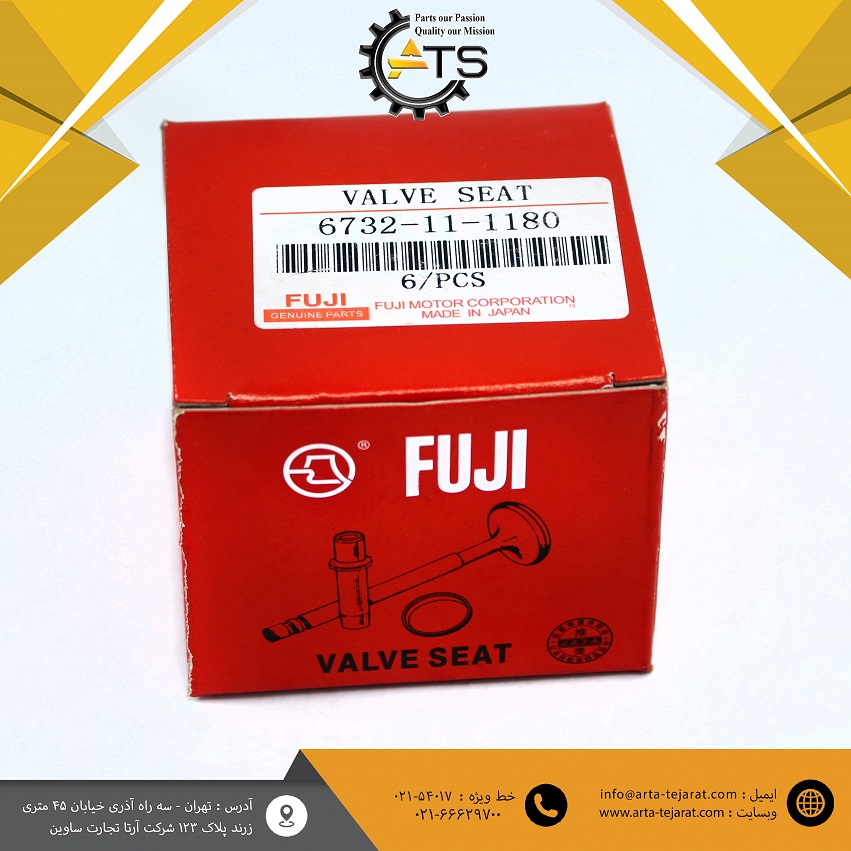 سیت سوپاپ هوا PC200 و PC220 کوماتسو برند FUJI کد فنی 6732-11-1180 1 سیت سوپاپ هوا PC200 و PC220 کوماتسو برند FUJI کد فنی 6732-11-1180