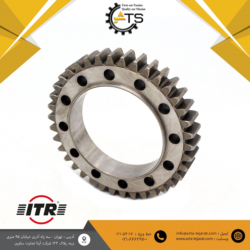 دنده توربین لودر WA120 کوماتسو برند ITR کد فنی 11131-14-711 1 دنده توربین لودر WA120 کوماتسو برند ITR کد فنی 11131-14-711