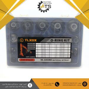 جعبه اورینگ هیتاچی تعداد 626 عدد O-RING KIT FOR HITACHI
