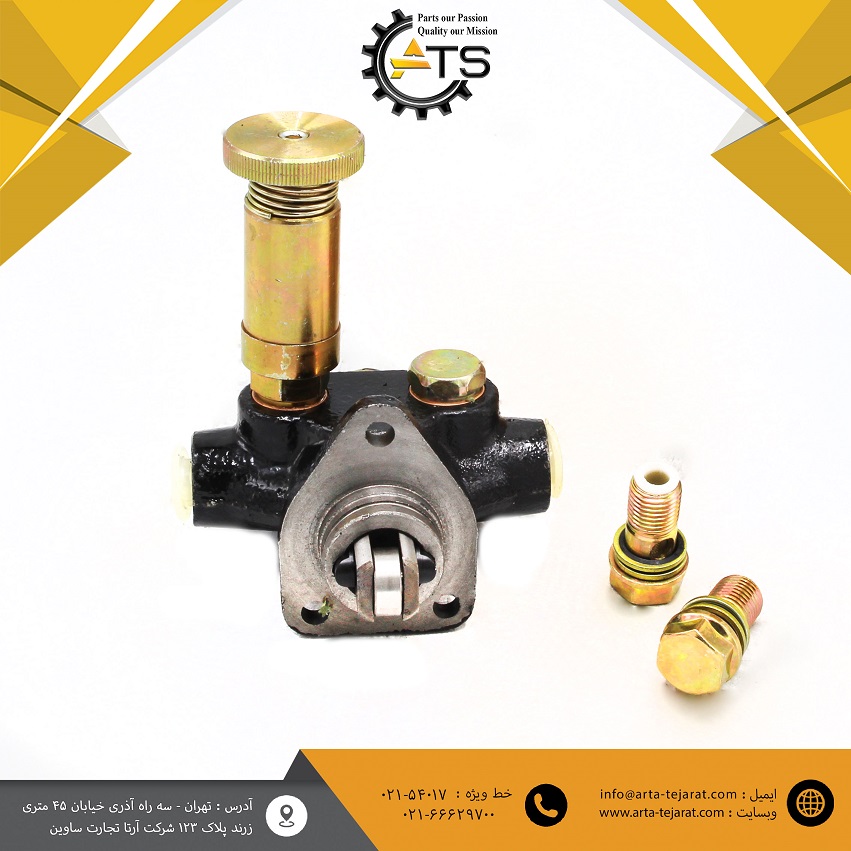 پمپ سه گوش گازوئیل موتور 6D105 کوماتسو برند ATS کد فنی DK105210-4560 1 پمپ سه گوش گازوئیل موتور 6D105 کوماتسو برند ATS کد فنی DK105210-4560