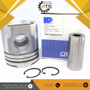 پیستون موتور بلدوزر D155 کوماتسو برند HPP کد فنی ‎6127-31-2140