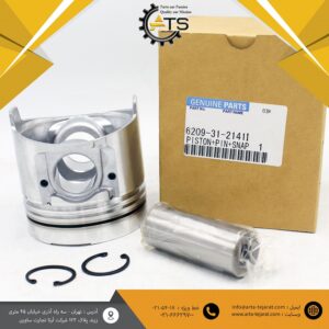 پیستون موتور کامل PC220-5 و PC200-5 کوماتسو برند IZUMI کد فنی 6209-31-2141