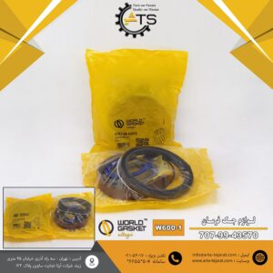 لوازم جک فرمان لودر WA600 کوماتسو برند WORLD GASKET کد فنی K707-99-43570